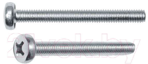 Винт Starfix Полусферическая головка М4x50 DIN 7985 / SMC2-52212-250 (250шт, оцинкованный)