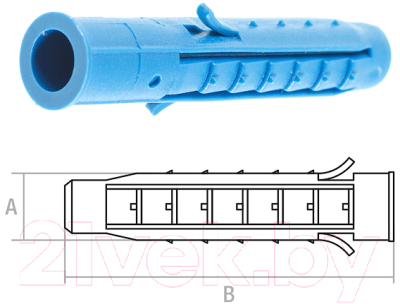 Дюбель распорный Starfix SM-42325-1000