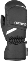 Варежки лыжные Reusch Bennet R-Tex XT Mitten / 6061506 7701 (р-р 3.5, Black/White) - 