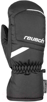 Варежки лыжные Reusch Bennet R-Tex XT Mitten / 6061506 7701 (р-р 3.5, Black/White)