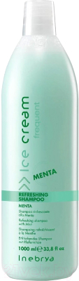 

Шампунь для волос Inebrya, Refreshing Mint для ежедневного применения