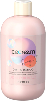 Шампунь для волос Inebrya Dry-T питательный для увлажнения сухих и пористых волос (300мл) - 