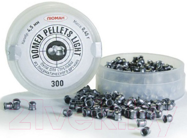 Пульки для пневматики Люман Domed Pellet Light 0.45г (300шт)