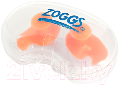 Беруши для плавания ZoggS Aqua Plugz Junior / 303658 (оранжевый)