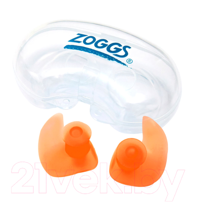 Беруши для плавания ZoggS Aqua Plugz Junior / 303658 (оранжевый)