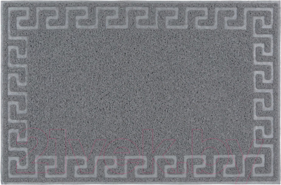 Коврик грязезащитный SunStep Spongy Меандр 50x80 / 38-311 (серый)