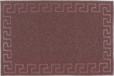 Коврик грязезащитный SunStep Spongy Меандр 50x80 / 38-312 (коричневый)