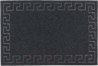 Коврик грязезащитный SunStep Меандр 50x80 / 38-313 (черный)