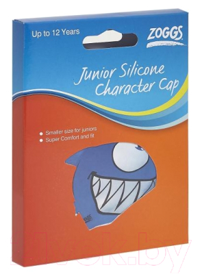 Шапочка для плавания ZoggS Character Silicone Cap Junior / 301732 (голубой)