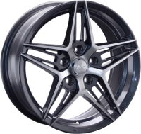 Литой диск LS wheels LS 1262 17x7" 4x100мм DIA 60.1мм ET 40мм GMF