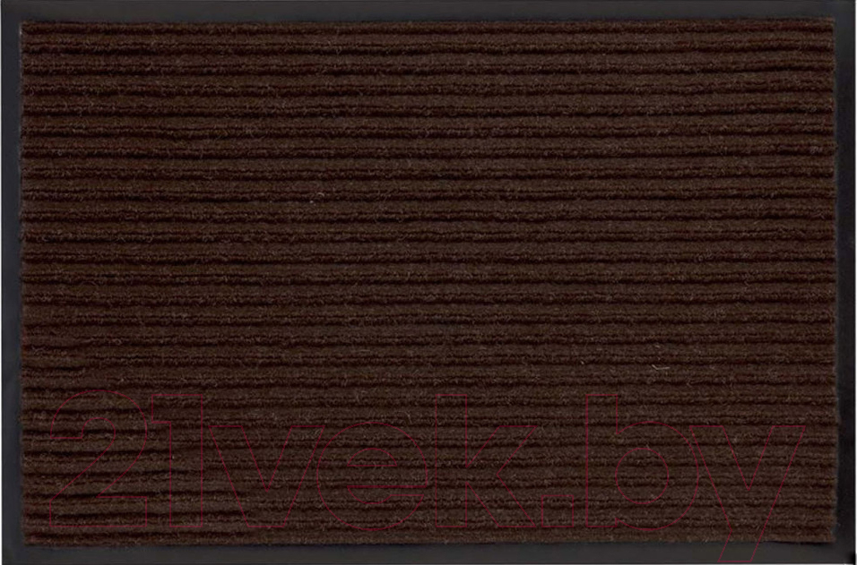 Коврик грязезащитный SunStep Ребристый 40x60 / 35-032 (коричневый)