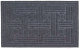 Коврик грязезащитный SunStep 40x60 / 49-101 (серый) - 