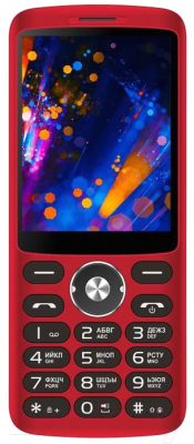 Мобильный телефон Vertex D571 (красный)