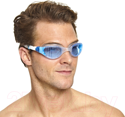 Очки для плавания ZoggS Phantom 2.0 / 303516 (голубой/серебристый)