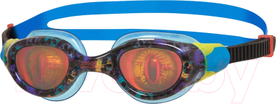 Очки для плавания ZoggS Sea Demon Junior / 305539 (черный/голубой)