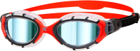 Очки для плавания ZoggS Predator Flex Tit / 310843 (Regular, прозрачный/красный) - 