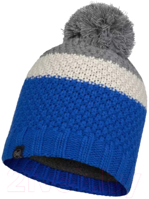 Шапка детская Buff Jr Knitted & Fleece Hat Noel Olympian Blue (124281.760.10.00)