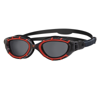 Очки для плавания ZoggS Predator Flex Pol / 338847 (L/XL, красный/черный) - 