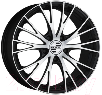 

Литой диск MAK, Rennen 20x9" 5x130мм DIA 71.6мм ET 57мм Ice Black