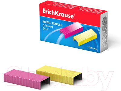 Изображение товара Скобы канцелярские Erich Krause 7145