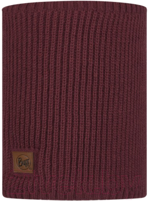 Шарф-снуд Buff Knitted & Fleece Neckwarmer Rutger Maroon (117902.632.10.00)
