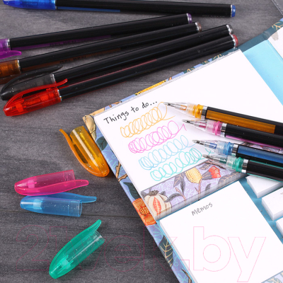 Изображение товара Набор гелевых ручек Darvish DV-12140-10 (10шт)