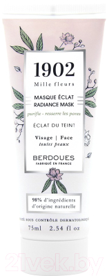 

Маска для лица кремовая Berdoues, Mille Fleurs сияние