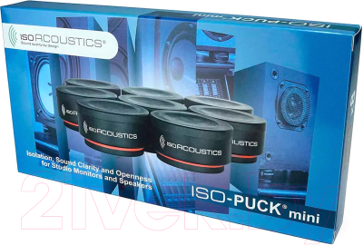 Стойка для акустики IsoAcoustics Iso-Puck Mini (8шт)