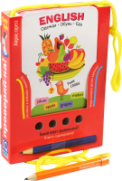 

Развивающие карточки Айрис-пресс, English. Учим слова. Одежда. Обувь. Еда