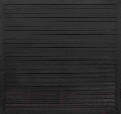 Коврик грязезащитный SunStep 50x50 / 31-001 (черный)