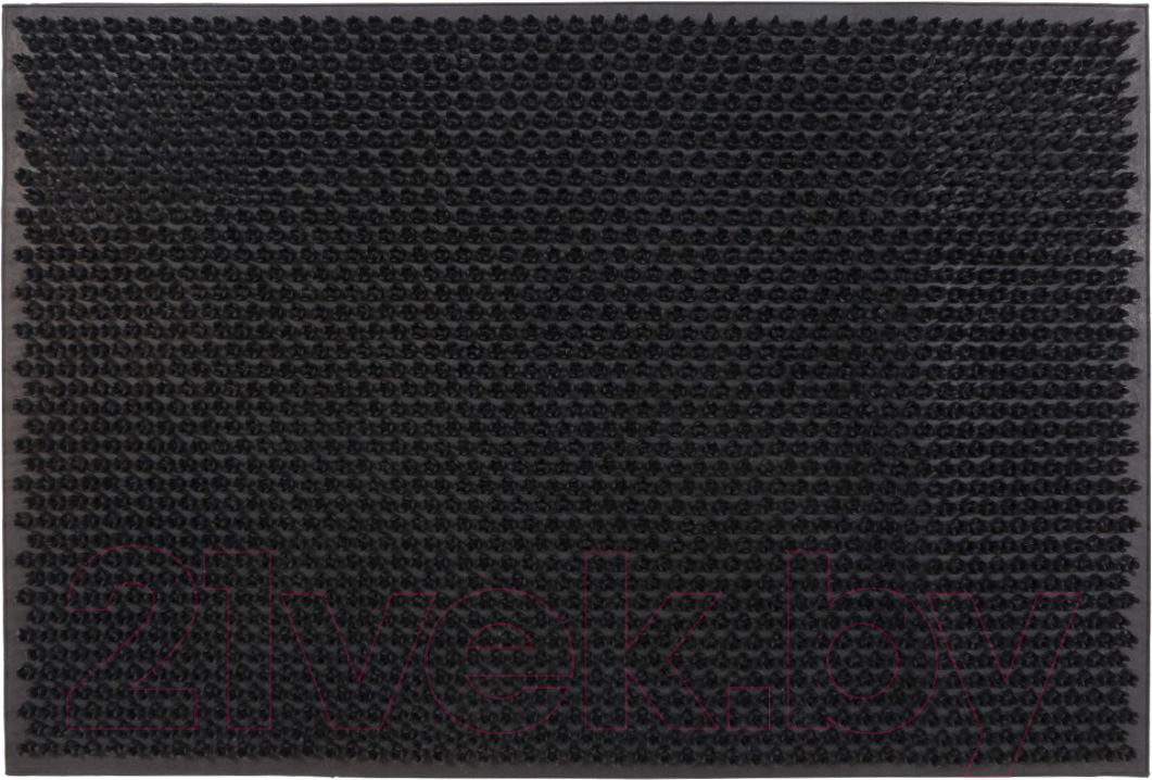 Коврик грязезащитный SunStep Травка 40x60 / 38-035 (черный)