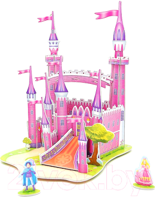 Кукольный домик Darvish Розовый дворец 589-F / DV-T-2180-F