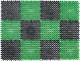 Коврик грязезащитный SunStep 42x56 / 71-002 (черный/зеленый) - 