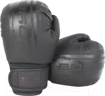 Боксерские перчатки BoyBo Stain (6oz, черный)