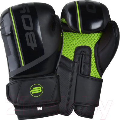 Боксерские перчатки BoyBo B-Series (8oz, зеленый)