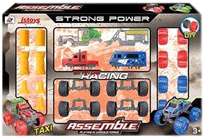 Набор игрушечных автомобилей Huada Супер сила / 1814759-JS998-167B