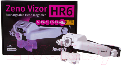 Лупа-очки Levenhuk Zeno Vizor HR6 / 72615