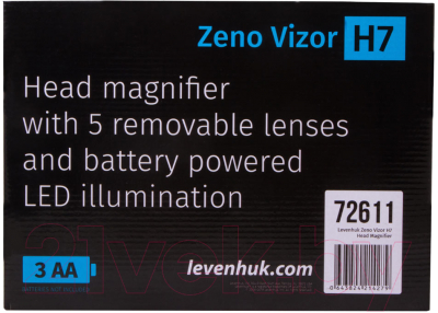 Лупа-очки Levenhuk Zeno Vizor H7 / 72611