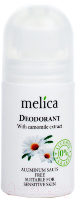 Дезодорант шариковый Melica Organic С экстрактом ромашки (50мл)