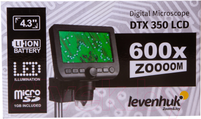 Микроскоп цифровой Levenhuk DTX 350 LCD / 74768