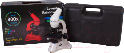 Микроскоп оптический Levenhuk Rainbow 50L / 69046 (Moonstone)