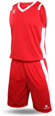Баскетбольная форма Kelme Basketball Clothes / 3581038-600 (3XL, красный)