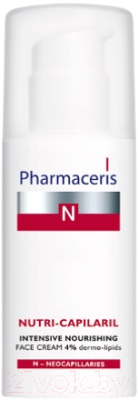 Крем для лица Pharmaceris N Nutri-Capilaril интенсивный питательный (50мл)
