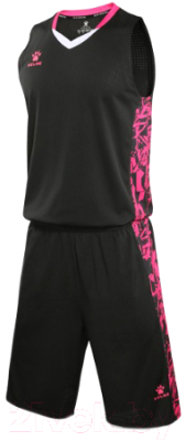 Баскетбольная форма Kelme Basketball Clothes / 3581039-000 (3XL, черный)