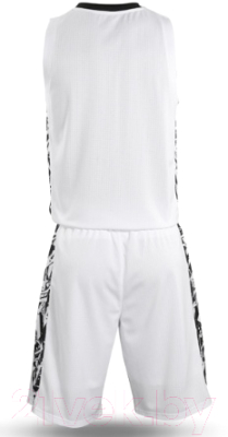 Баскетбольная форма Kelme Basketball Clothes / 3581039-100 (2XL, белый)