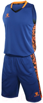 Баскетбольная форма Kelme Basketball Clothes / 3581039-400 (XS, синий)