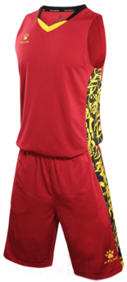 Баскетбольная форма Kelme Basketball Clothes / 3581039-603 (2XL, красный)