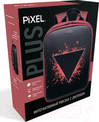 Рюкзак Pixel Plus - Silver / PXPLUSSI01 (светло-серый)