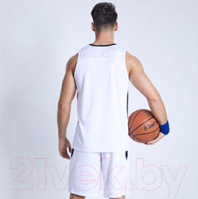 Баскетбольная форма Kelme Basketball Set / 3591052-100 (XL, белый)