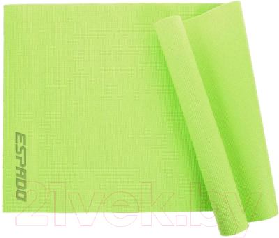 Коврик для йоги и фитнеса Espado ES2121 PVC (зеленый)